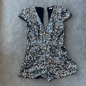 Luxxel Sequin Romper